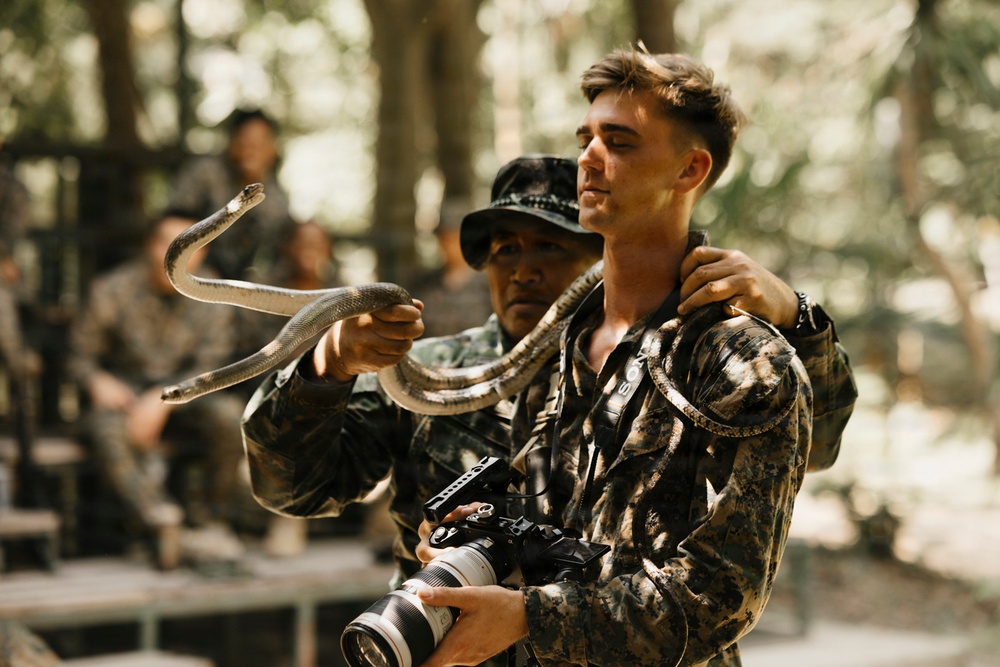 Task Force Ashland Marines Learn Jungle Survival Skills During Exercise Cobra Gold 26