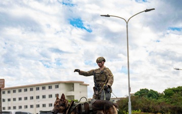 BM26: K-9 Unit dispatched after simulated attack