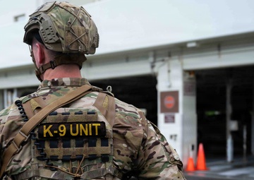 BM26: K-9 Unit dispatched after simulated attack