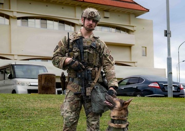 BM26: K-9 Unit dispatched after simulated attack