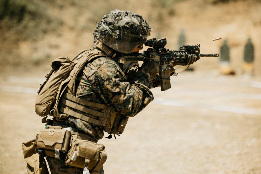 Task Force Ashland Marines Conduct Live Fire Range During Exercise Cobra Gold 26