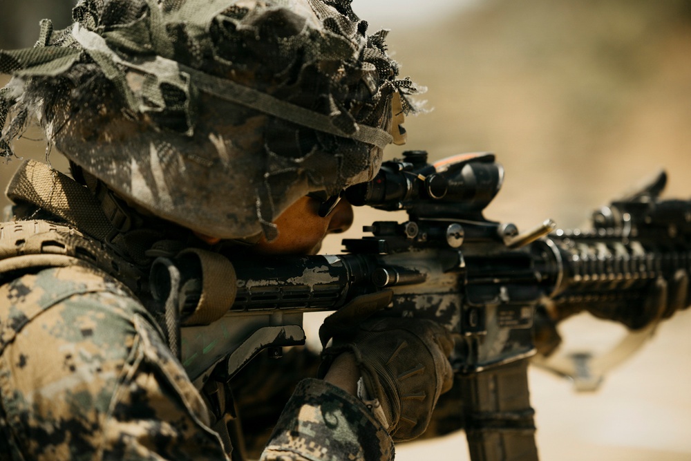 Task Force Ashland Marines Conduct Live Fire Range During Exercise Cobra Gold 26