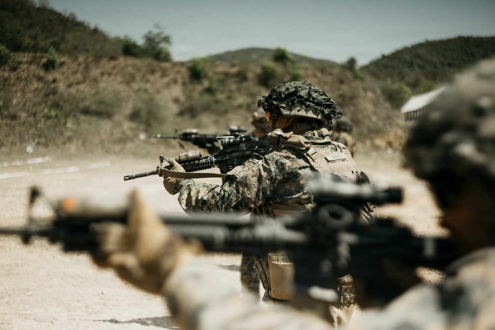 Task Force Ashland Marines Conduct Live Fire Range During Exercise Cobra Gold 26
