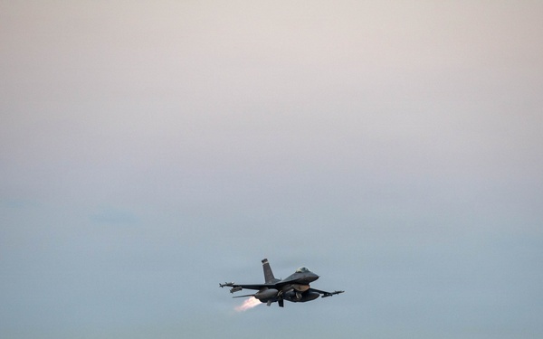 BM26: F-16C Fighting Falcons take off to Futenma for training