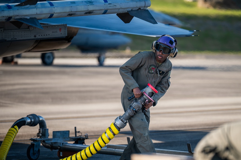 BM26: Joint hot pit refueling strengthens rapid airpower generation