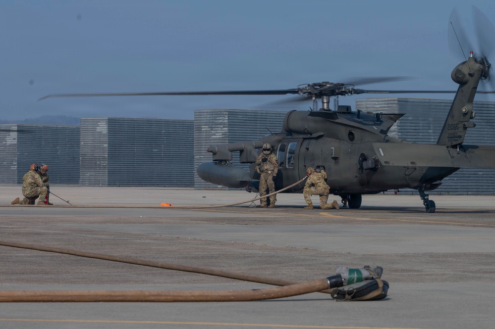 602nd Aviation Support Battalion establish FARPs for Talon Reach 2026