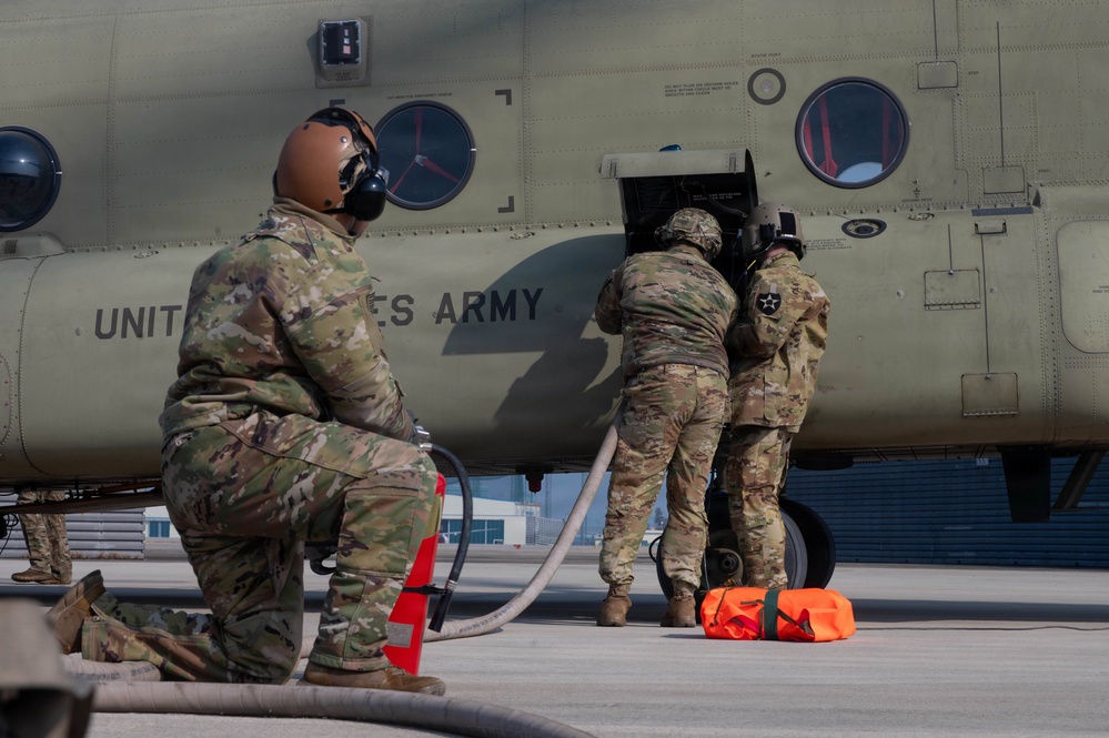 602nd Aviation Support Battalion establish FARPs for Talon Reach 2026