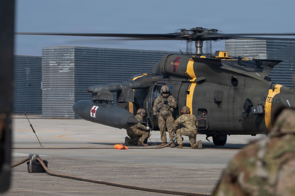 602nd Aviation Support Battalion establish FARPs for Talon Reach 2026