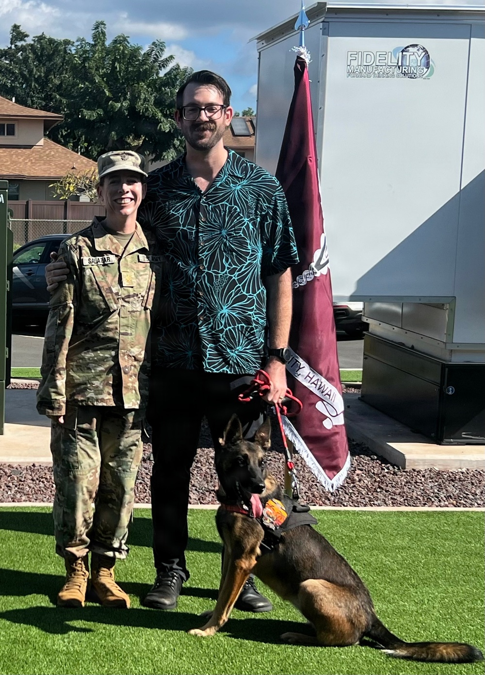Honoring the Service of Hawaii-based Military Working Dogs on K9 Veterans Day