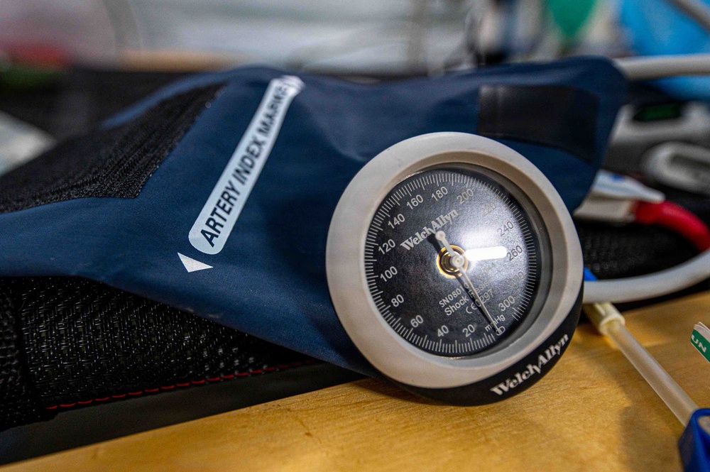 BM26: U.S. Airmen and Marines simulate austere medical operations