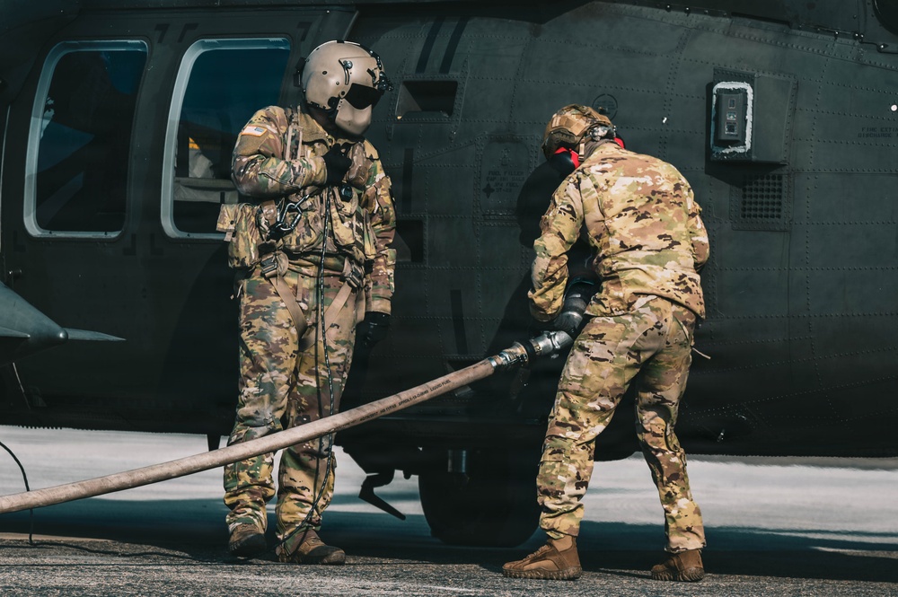 602nd Aviation Support Battalion establish FARPs for Talon Reach 2026