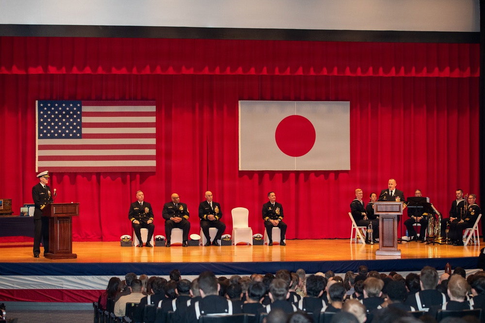 George Washington Change of Command Ceremony