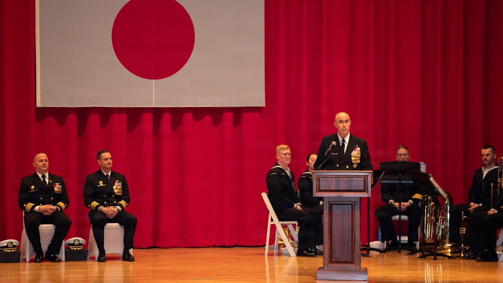 George Washington Change of Command Ceremony