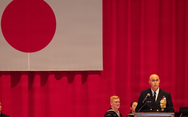 George Washington Change of Command Ceremony