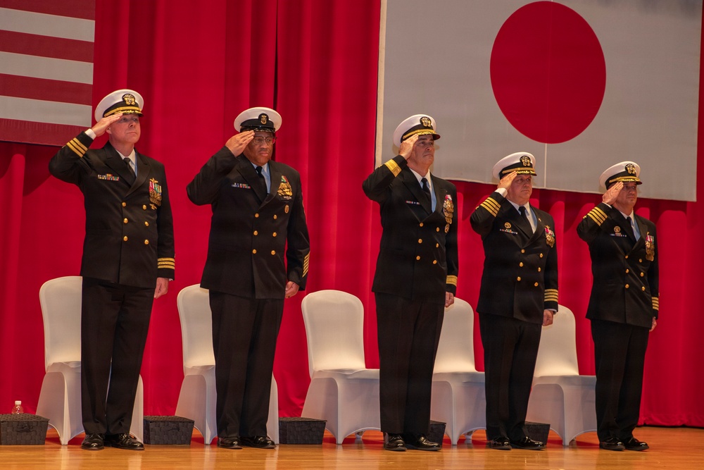 George Washington Change of Command Ceremony