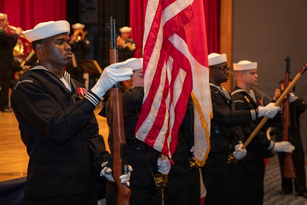 George Washington Change of Command Ceremony