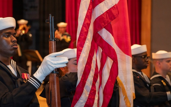 George Washington Change of Command Ceremony