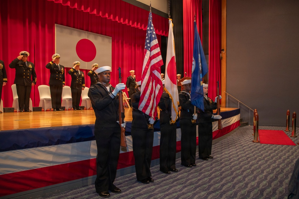 George Washington Change of Command Ceremony