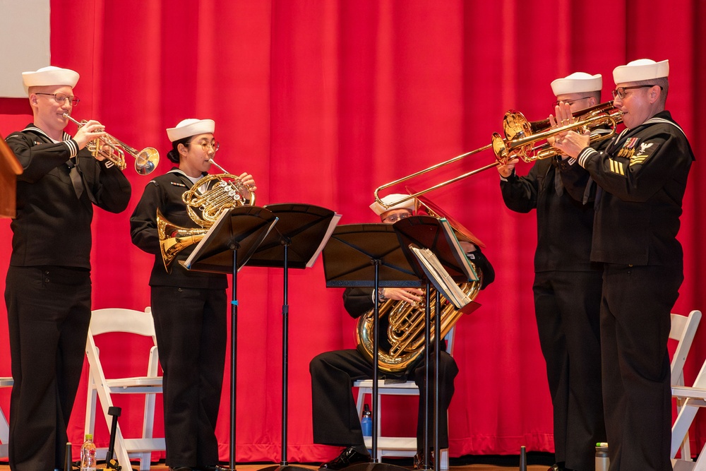 George Washington Change of Command Ceremony