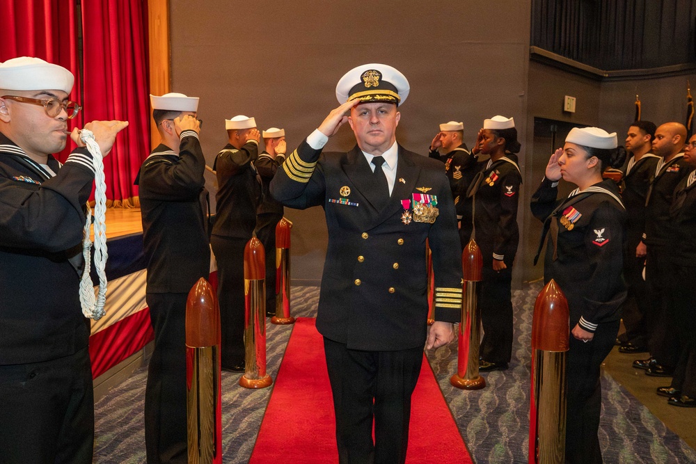 George Washington Change of Command Ceremony