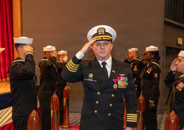 George Washington Change of Command Ceremony