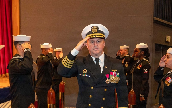 George Washington Change of Command Ceremony