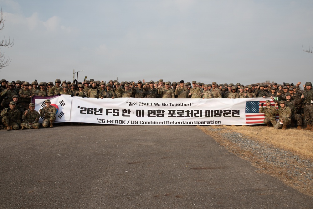 Combined ROK-U.S. Military Police Detention Exercise Enhances Readiness