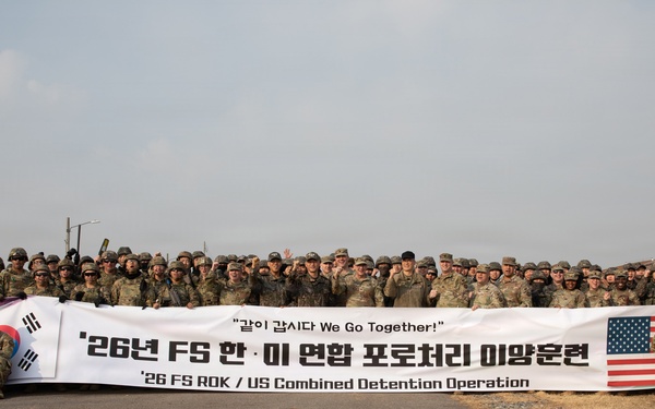 Combined ROK-U.S. Military Police Detention Exercise Enhances Readiness