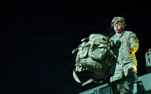 2-2 SBCT conducts tactical movement and defense training