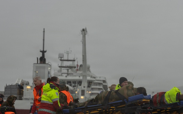 CORE26 | Norwegian Armed Forces, Allied Partners, Civilian Emergency Response Organizations Simulate a Mass-Casualty Reception in Tromsø
