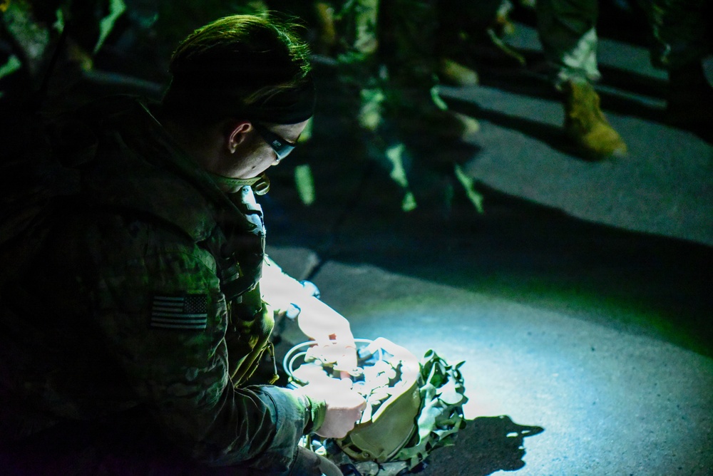 2-2 SBCT conducts tactical movement and defense training