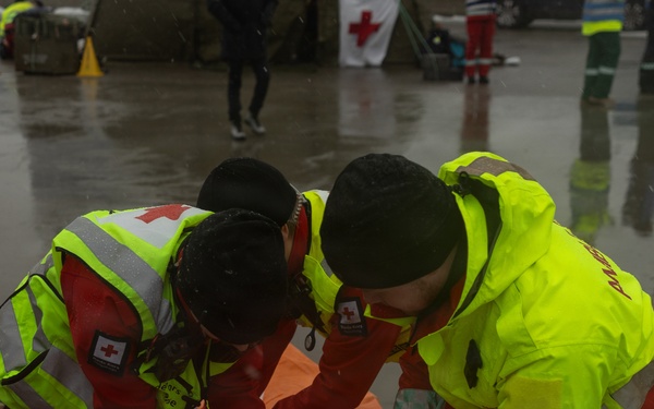 CORE26 | Norwegian Armed Forces, Allied Partners, Civilian Emergency Response Organizations Simulate a Mass-Casualty Reception in Tromsø