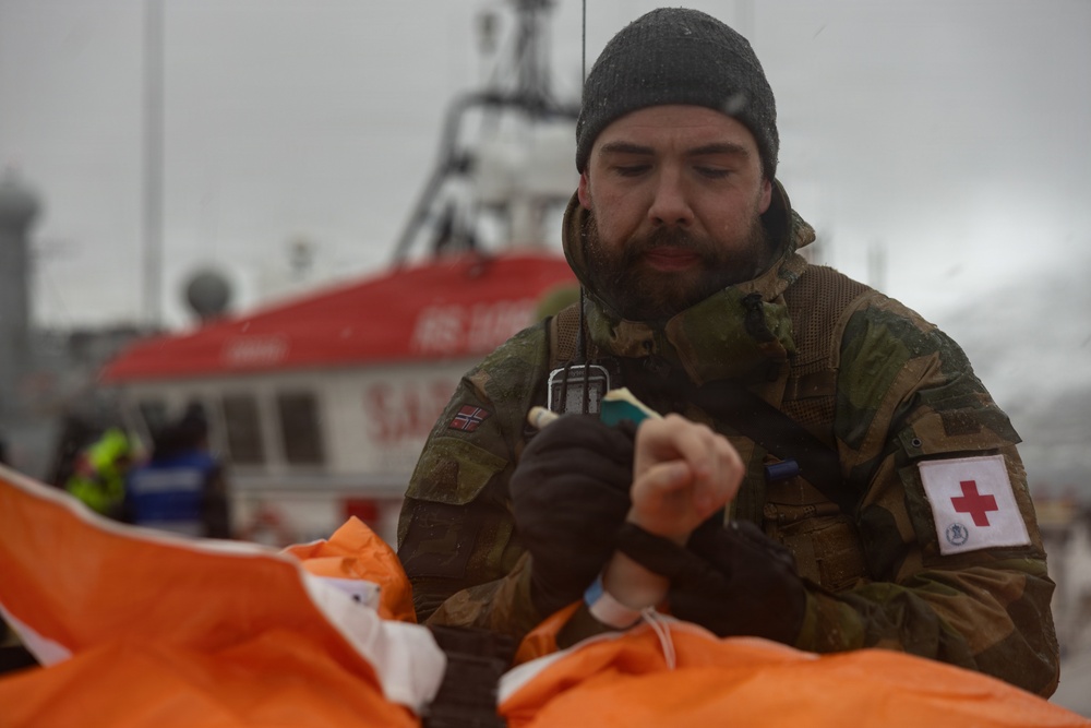 CORE26 | Norwegian Armed Forces, Allied Partners, Civilian Emergency Response Organizations Simulate a Mass-Casualty Reception in Tromsø