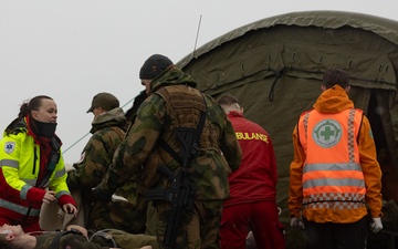 CORE26 | Norwegian Armed Forces, Allied Partners, Civilian Emergency Response Organizations Simulate a Mass-Casualty Reception in Tromsø