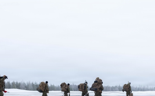 CORE26 | U.S. Marine Corps and German-French Binational Air Transport Squadron C-130 Aircraft Conduct a Combat Assault Transport During Arctic Exercise