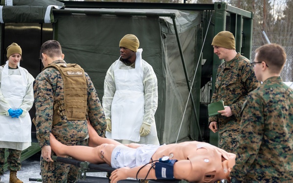 CORE26 | U.S. Marine Mortuary Affairs Team Assists Simulated Mass-Casualty Training in the Arctic