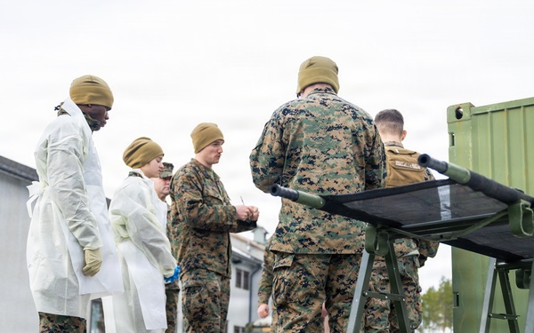 CORE26 | U.S. Marine Mortuary Affairs Team Assists Simulated Mass-Casualty Training in the Arctic