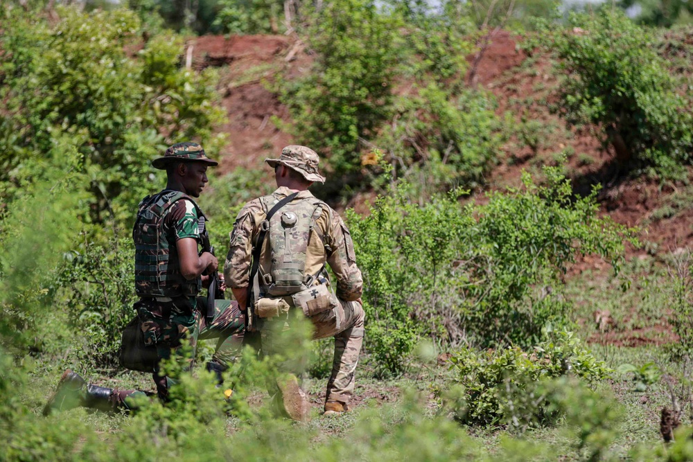 US, Tanzania train on recon and patrol techniques during JA26