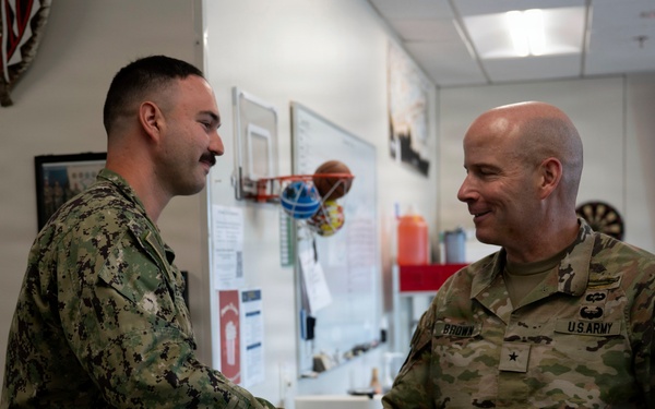 Sailor Spotlight: LS1 Petersen receives Joint Service Commendation Medals