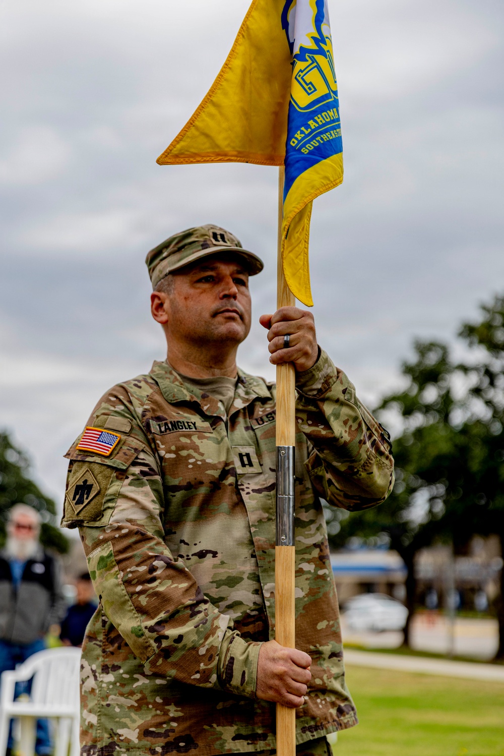 OKGuard GOLD program holds flagging ceremony at SEOSU