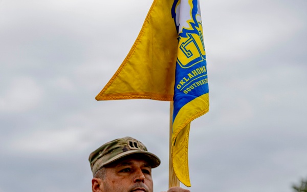 OKGuard GOLD program holds flagging ceremony at SEOSU