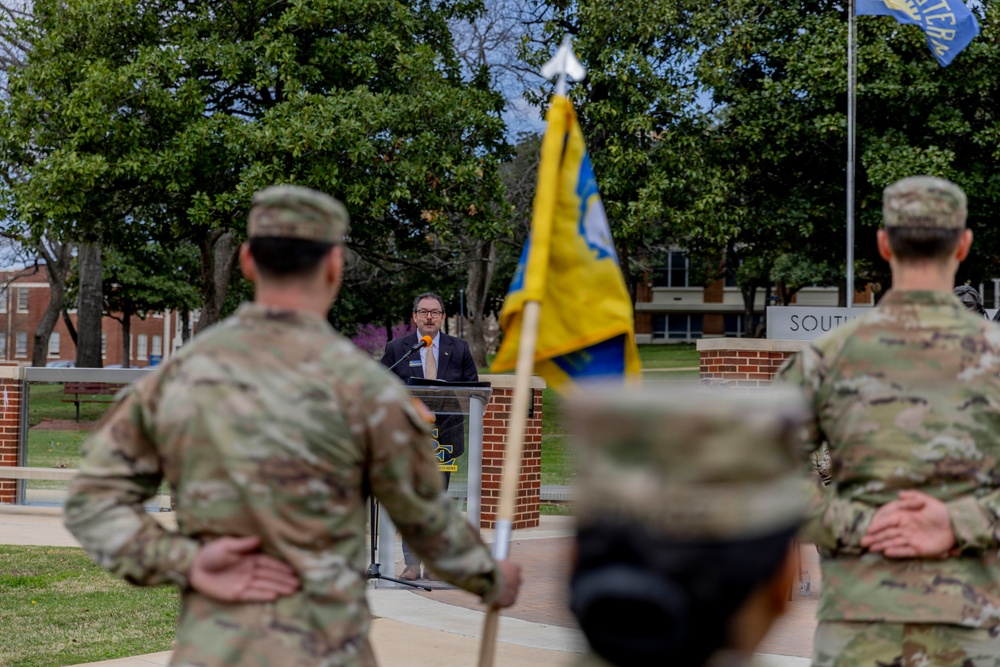 OKGuard GOLD program holds flagging ceremony at SEOSU