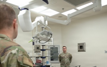 Col. Nathan Schwamburger visits 31 FW