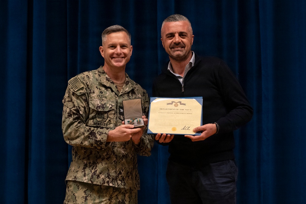 NAVFAC EURAFCENT Recognizes Employees