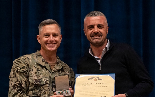 NAVFAC EURAFCENT Recognizes Employees