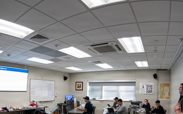 Training to Keep the Warfighter in the Fight: NMRTC Cherry Point Corpsmen Conduct EMT-Basic Course