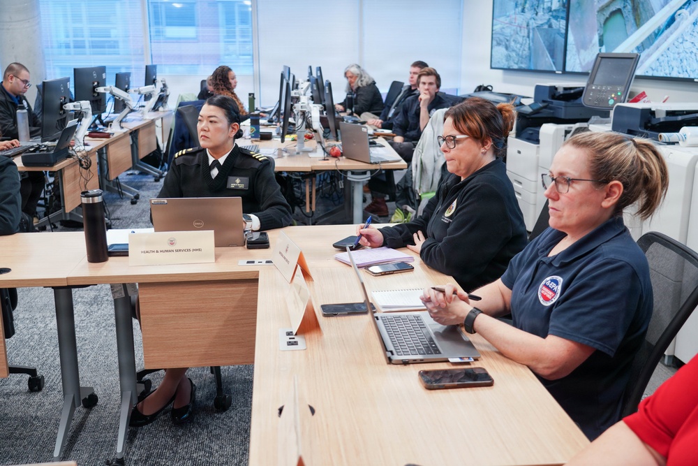 Potomac Interceptor Collapse Response Command and General Staff Meeting