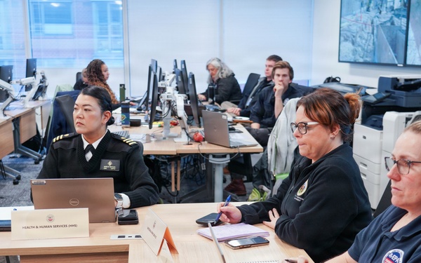 Potomac Interceptor Collapse Response Command and General Staff Meeting