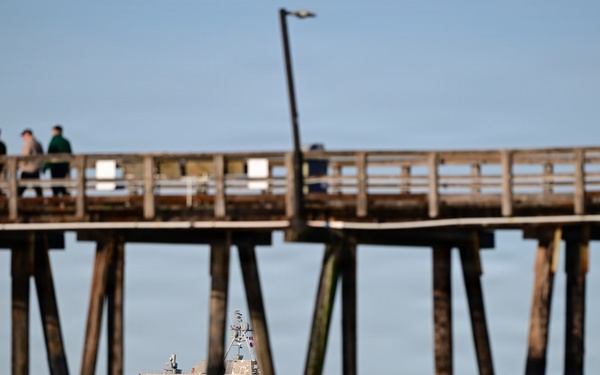 Combat System Checkup Focus of USS Kingsville (LCS 36)’s First Visit to Naval Surface Warfare Center, Port Hueneme Division