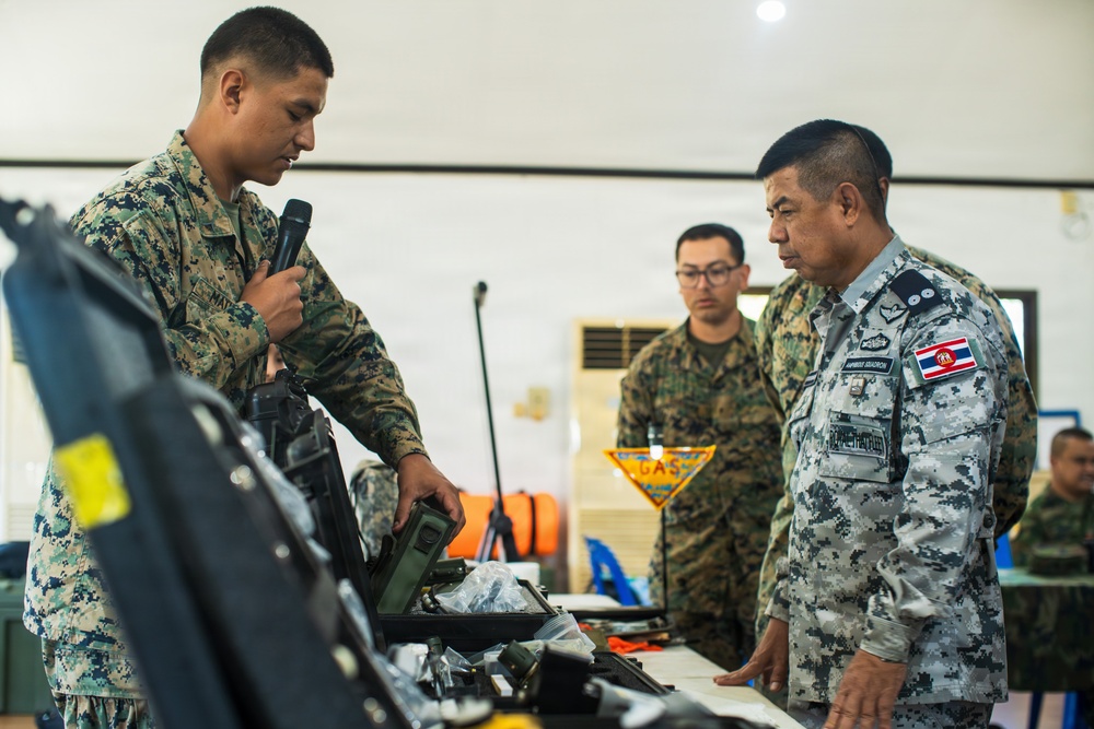 Task Force Ashland CBRN Marines Conduct CBRN SMEE During Exercise Cobra Gold 2026